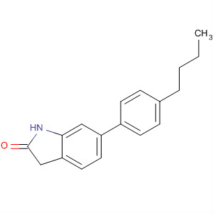 342642-26-6  2H-Indol-2-one, 6-(4-butylphenyl)-1,3-dihydro-