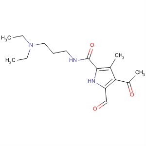 342642-46-0  1H-Pyrrole-2-carboxamide,4-acetyl-N-[3-(diethylamino)propyl]-5-formyl-3-methyl-