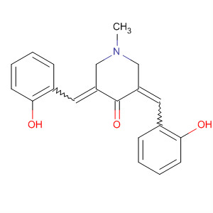 342807-91-4  4-Piperidinone, 3,5-bis[(2-hydroxyphenyl)methylene]-1-methyl-