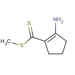 34281-29-3  1-Cyclopentene-1-carbodithioic acid, 2-amino-, methyl ester