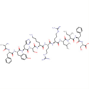 342810-10-0  L-Serine,L-alanyl-L-phenylalanyl-L-tyrosyl-L-histidyl-L-seryl-L-lysyl-L-arginyl-L-arginyl-L-leucyl-L-isoleucyl-L-phenylalanyl-