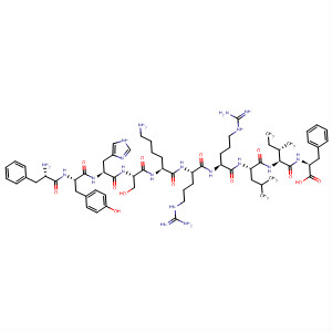 342810-22-4  L-Phenylalanine,L-phenylalanyl-L-tyrosyl-L-histidyl-L-seryl-L-lysyl-L-arginyl-L-arginyl-L-leucyl-L-isoleucyl-