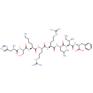342810-24-6  L-Phenylalanine,L-histidyl-L-seryl-L-lysyl-L-arginyl-L-arginyl-L-leucyl-L-isoleucyl-