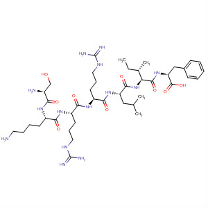 342810-25-7  L-Phenylalanine, L-seryl-L-lysyl-L-arginyl-L-arginyl-L-leucyl-L-isoleucyl-