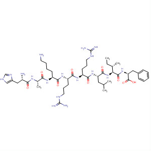 342810-37-1  L-Phenylalanine,L-histidyl-L-alanyl-L-lysyl-L-arginyl-L-arginyl-L-leucyl-L-isoleucyl-