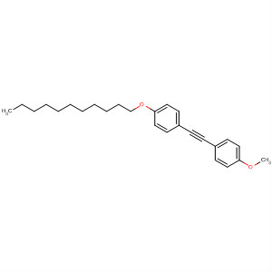 34296-33-8  Benzene, 1-[(4-methoxyphenyl)ethynyl]-4-(undecyloxy)-