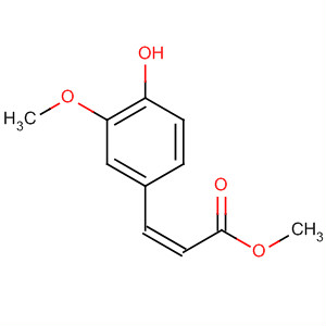 34298-89-0  2-Propenoic acid, 3-(4-hydroxy-3-methoxyphenyl)-, methyl ester, (Z)-