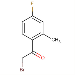 343-62-4  Ethanone, 2-bromo-1-(4-fluoro-2-methylphenyl)-