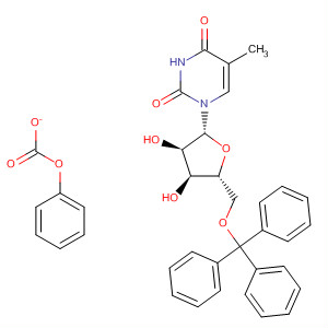 34311-55-2  Thymidine, 5'-O-(triphenylmethyl)-, 3'-(phenyl carbonate)
