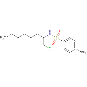 343227-95-2  Benzenesulfonamide, N-[1-(chloromethyl)heptyl]-4-methyl-