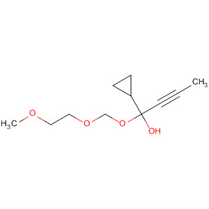 343317-01-1  Cyclopropanemethanol, 1-[(2-methoxyethoxy)methoxy]-a-1-propynyl-
