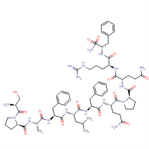 343324-35-6  L-Phenylalaninamide,L-seryl-L-prolyl-L-alanyl-L-phenylalanyl-L-leucyl-L-phenylalanyl-L-glutaminyl-L-prolyl-L-glutaminyl-L-arginyl-