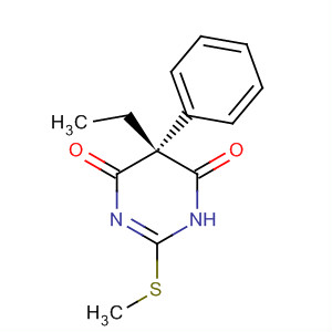 343339-90-2  4,6(1H,5H)-Pyrimidinedione, 5-ethyl-2-(methylthio)-5-phenyl-, (5R)-