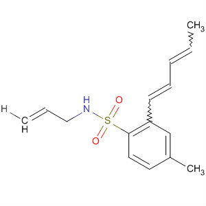 343360-36-1  Benzenesulfonamide, 4-methyl-N-(2E)-2,4-pentadienyl-N-2-propenyl-