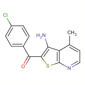 343588-94-3  Methanone,(3-amino-4-methylthieno[2,3-b]pyridin-2-yl)(4-chlorophenyl)-