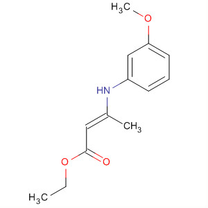 343878-90-0  2-Butenoic acid, 3-[(3-methoxyphenyl)amino]-, ethyl ester, (2E)-