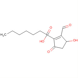 34388-79-9  1-Cyclopentene-1-heptanoic acid, 2-formyl-3-hydroxy-5-oxo-