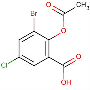 343948-71-0  Benzoic acid, 2-(acetyloxy)-3-bromo-5-chloro-