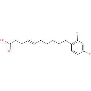 344359-83-7  4-Decenoic acid, 10-(2,4-difluorophenyl)-, (4E)- 344359-83-7  4-Decenoic acid, 10-(2,4-difluorophenyl)-, (4E)-