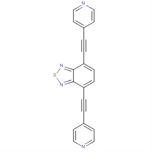 344452-80-8  2,1,3-Benzothiadiazole, 4,7-bis(4-pyridinylethynyl)-