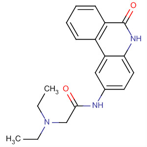 344458-21-5  Acetamide, 2-(diethylamino)-N-(5,6-dihydro-6-oxo-2-phenanthridinyl)-