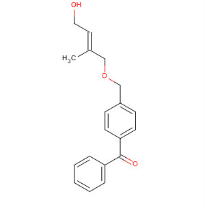 344558-10-7  Methanone,[4-[[[(2E)-4-hydroxy-2-methyl-2-butenyl]oxy]methyl]phenyl]phenyl-