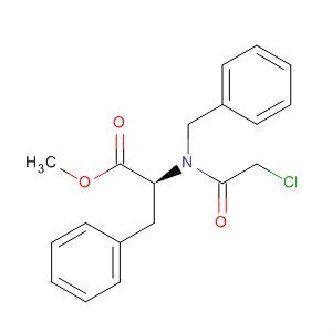 344765-10-2  L-Phenylalanine, N-(chloroacetyl)-N-(phenylmethyl)-, methyl ester