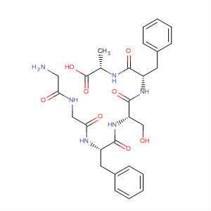 344769-79-5  L-Alanine, glycylglycyl-L-phenylalanyl-L-seryl-L-phenylalanyl-