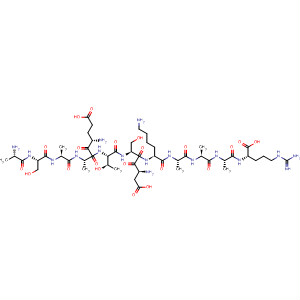 344769-86-4  L-Arginine,L-alanyl-L-seryl-L-alanyl-L-a-glutamyl-L-alanyl-L-threonyl-L-a-aspartyl-L-seryl-L-lysyl-L-alanyl-L-alanyl-L-alanyl-