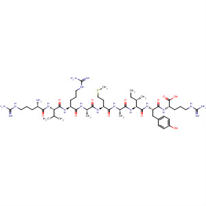 345202-28-0  L-Arginine,L-arginyl-L-valyl-L-arginyl-L-alanyl-L-methionyl-L-alanyl-L-isoleucyl-L-tyrosyl-