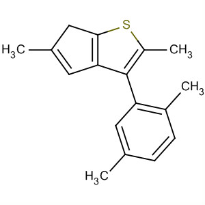 345306-59-4  6H-Cyclopenta[b]thiophene, 3-(2,5-dimethylphenyl)-2,5-dimethyl-