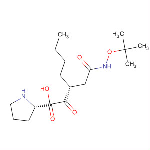 345344-87-8  L-Proline, 1-[(2R)-2-[2-(hydroxyamino)-2-oxoethyl]-1-oxohexyl]-,1,1-dimethylethyl ester