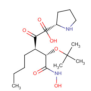 345345-10-0  L-Proline,1-[(2R)-2-[(1S)-1-hydroxy-2-(hydroxyamino)-2-oxoethyl]-1-oxohexyl]-,1,1-dimethylethyl ester