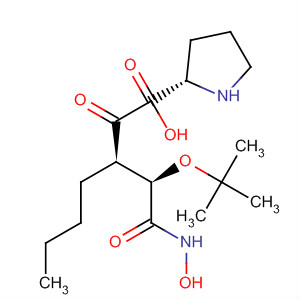 345345-25-7  L-Proline,1-[(2R)-2-[(1R)-1-hydroxy-2-(hydroxyamino)-2-oxoethyl]-1-oxohexyl]-,1,1-dimethylethyl ester