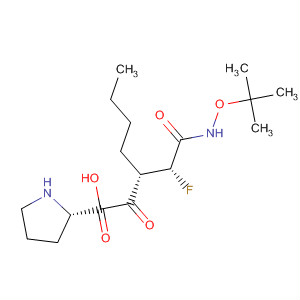 345345-33-7  L-Proline,1-[(2S)-2-[(1R)-1-fluoro-2-(hydroxyamino)-2-oxoethyl]-1-oxohexyl]-,1,1-dimethylethyl ester