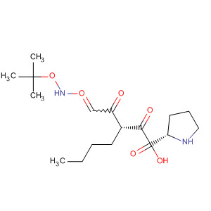 345345-34-8  L-Proline, 1-[(2R)-2-[(hydroxyamino)oxoacetyl]-1-oxohexyl]-,1,1-dimethylethyl ester