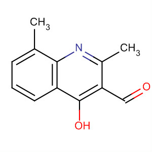 34550-29-3  3-Quinolinecarboxaldehyde, 4-hydroxy-2,8-dimethyl-