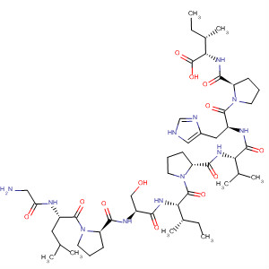 345634-90-4  L-Isoleucine,glycyl-L-leucyl-L-prolyl-L-seryl-L-isoleucyl-L-prolyl-L-valyl-L-histidyl-L-prolyl-