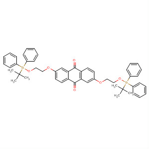 345915-46-0  9,10-Anthracenedione,2,6-bis[2-[[(1,1-dimethylethyl)diphenylsilyl]oxy]ethoxy]-