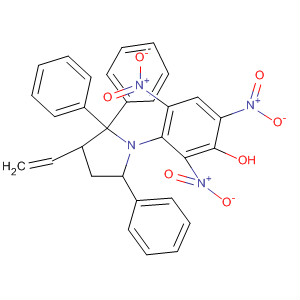 34600-60-7  Pyrrolidine, 3-ethenyl-2,2,5-triphenyl-, compd. with 2,4,6-trinitrophenol