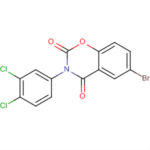 346421-05-4  2H-1,3-Benzoxazine-2,4(3H)-dione, 6-bromo-3-(3,4-dichlorophenyl)-