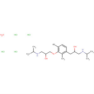 34649-37-1  2-Propanol,1,1'-[(3-methyl-1,2-phenylene)bis(oxy)]bis[3-[(1-methylethyl)amino]-,dihydrochloride