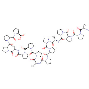 346587-43-7  L-Proline,L-alanyl-L-prolyl-L-prolyl-L-prolyl-L-alanyl-L-prolyl-L-prolyl-L-prolyl-L-alanyl-L-prolyl-L-prolyl-L-prolyl-L-alanyl-L-prolyl-L-prolyl-