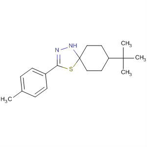 346594-93-2  4-Thia-1,2-diazaspiro[4.5]dec-2-ene,8-(1,1-dimethylethyl)-3-(4-methylphenyl)-