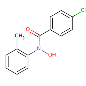 34661-21-7  Benzamide, 4-chloro-N-hydroxy-N-(2-methylphenyl)-