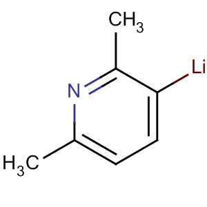 34667-18-0  Pyridine, 2,6-dimethyl-, ion(1-), lithium