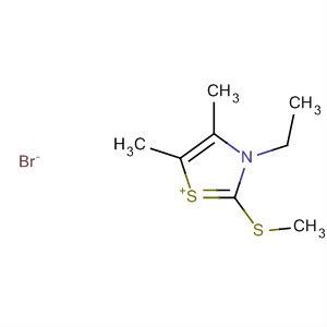 34706-17-7  Thiazolium, 3-ethyl-4,5-dimethyl-2-(methylthio)-, bromide