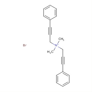 34706-68-8  2-Propyn-1-aminium, N,N-dimethyl-3-phenyl-N-(3-phenyl-2-propynyl)-,bromide