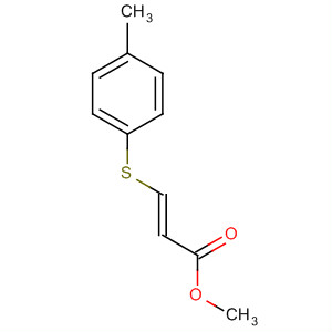 34726-94-8  2-Propenoic acid, 3-[(4-methylphenyl)thio]-, methyl ester, (E)-