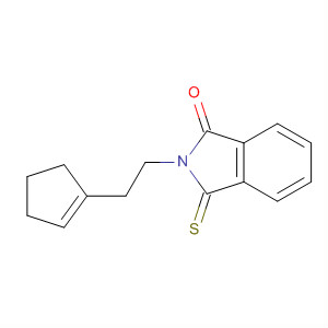 347380-65-8  1H-Isoindol-1-one, 2-[2-(1-cyclopenten-1-yl)ethyl]-2,3-dihydro-3-thioxo-
